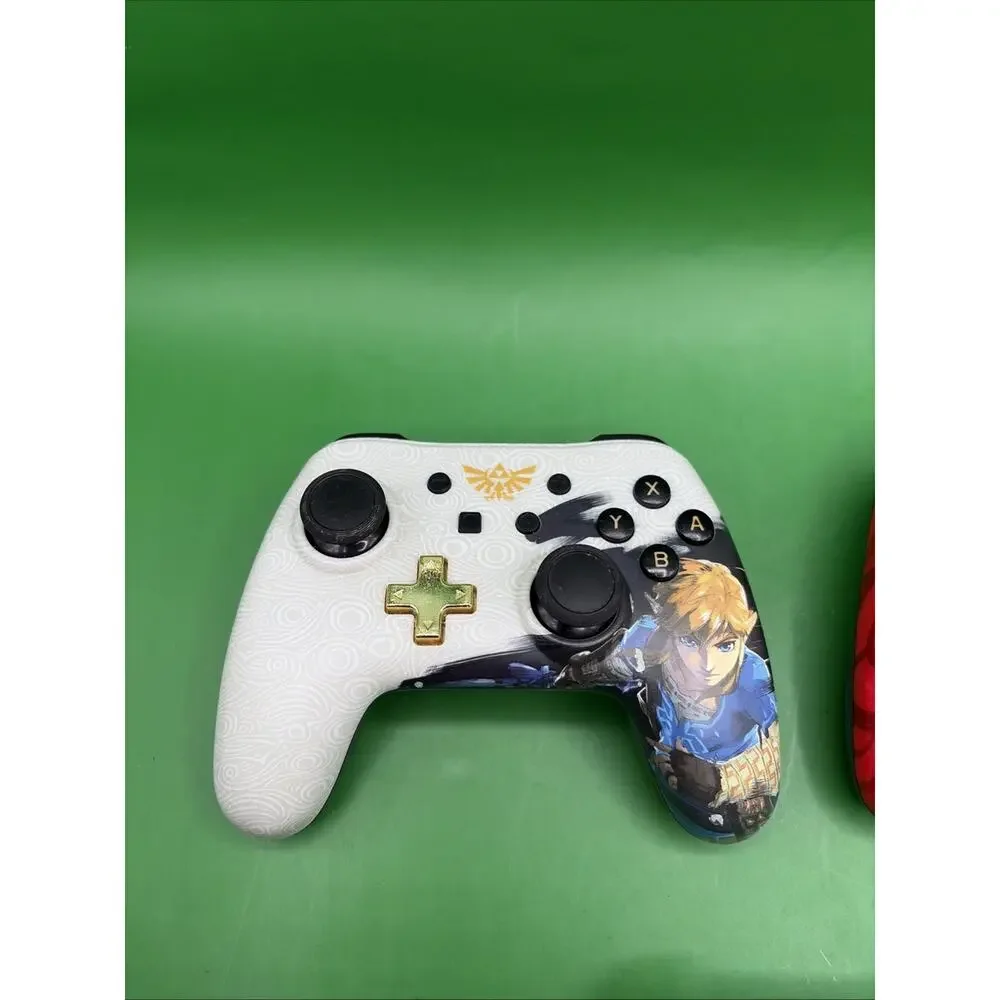 x3 Lot Of Nintendo Switch Controllers Zelda Red Pikachu Pokémon (No Cables)